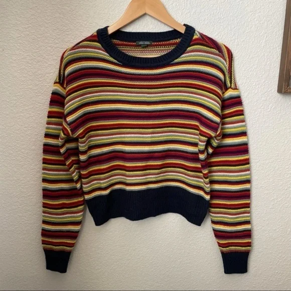 Wild Fable Striped Long-Sleeve Oversize Sweater - Picture 2 of 9